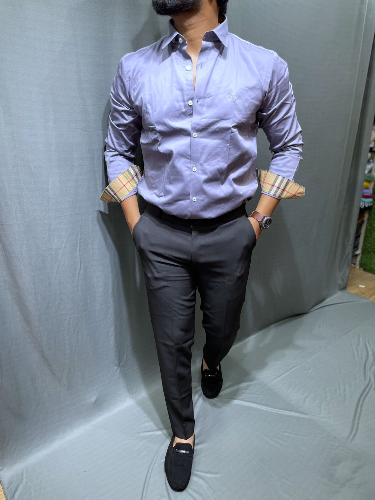 Very Premium Quality Plain Shirt With Soft Shine